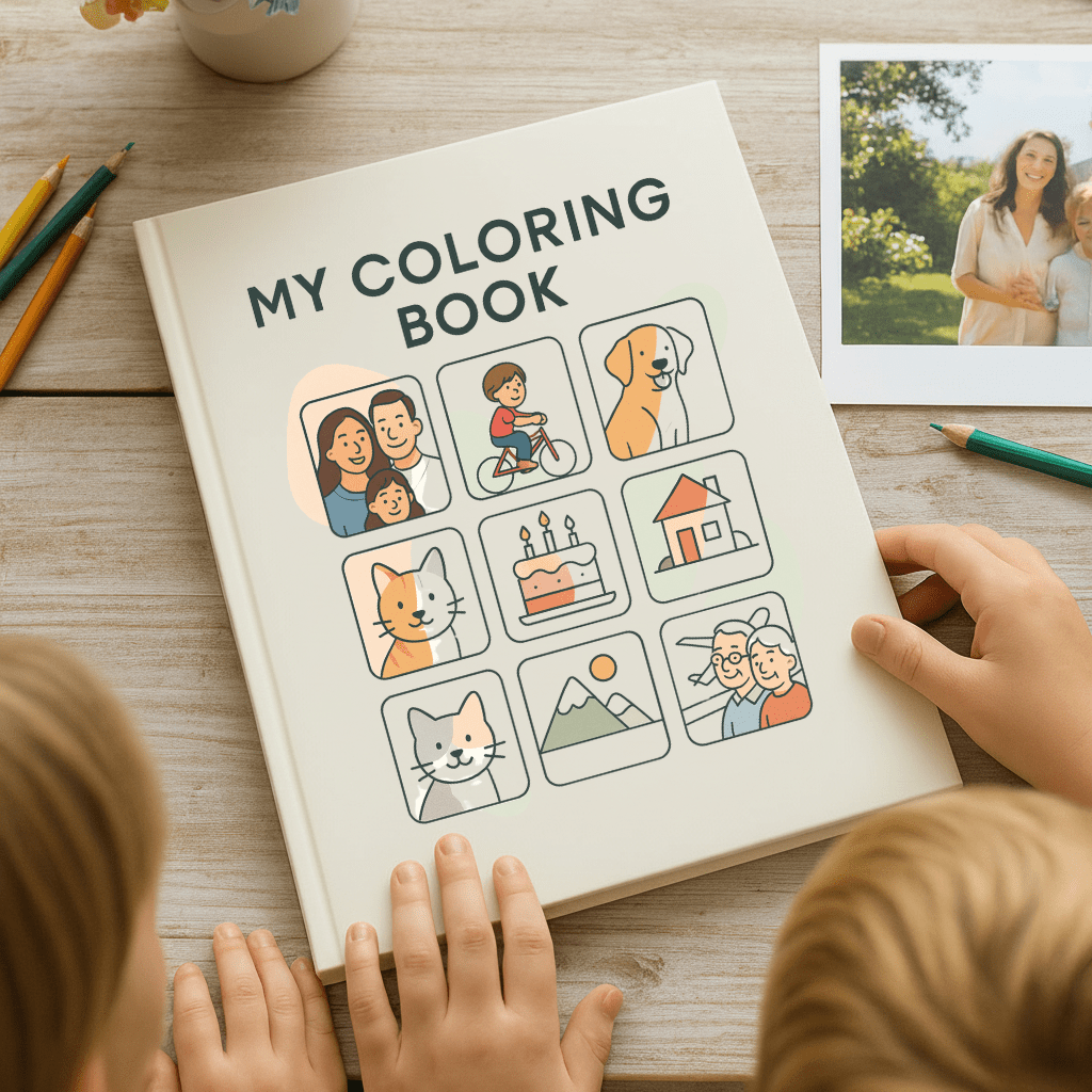 Libro Para Colorear Personalizado - Chromory