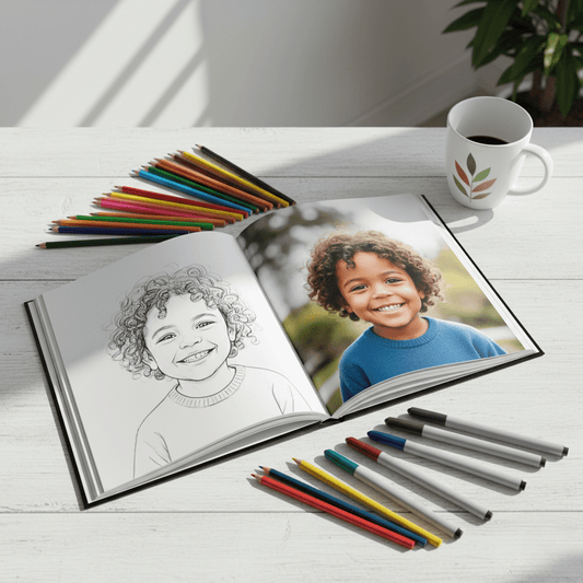 Libro Para Colorear Personalizado - Chromory