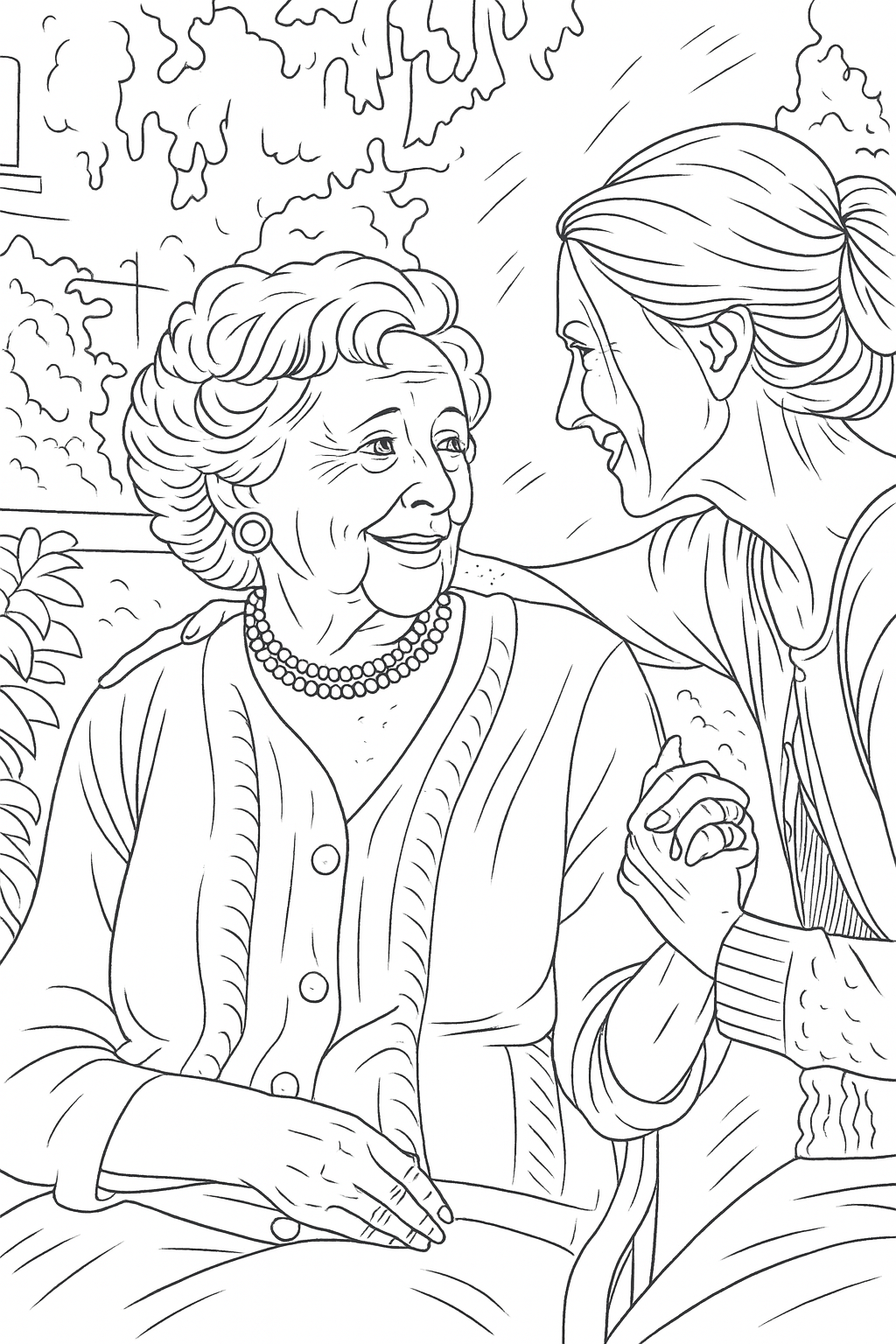 Abuela Coloring