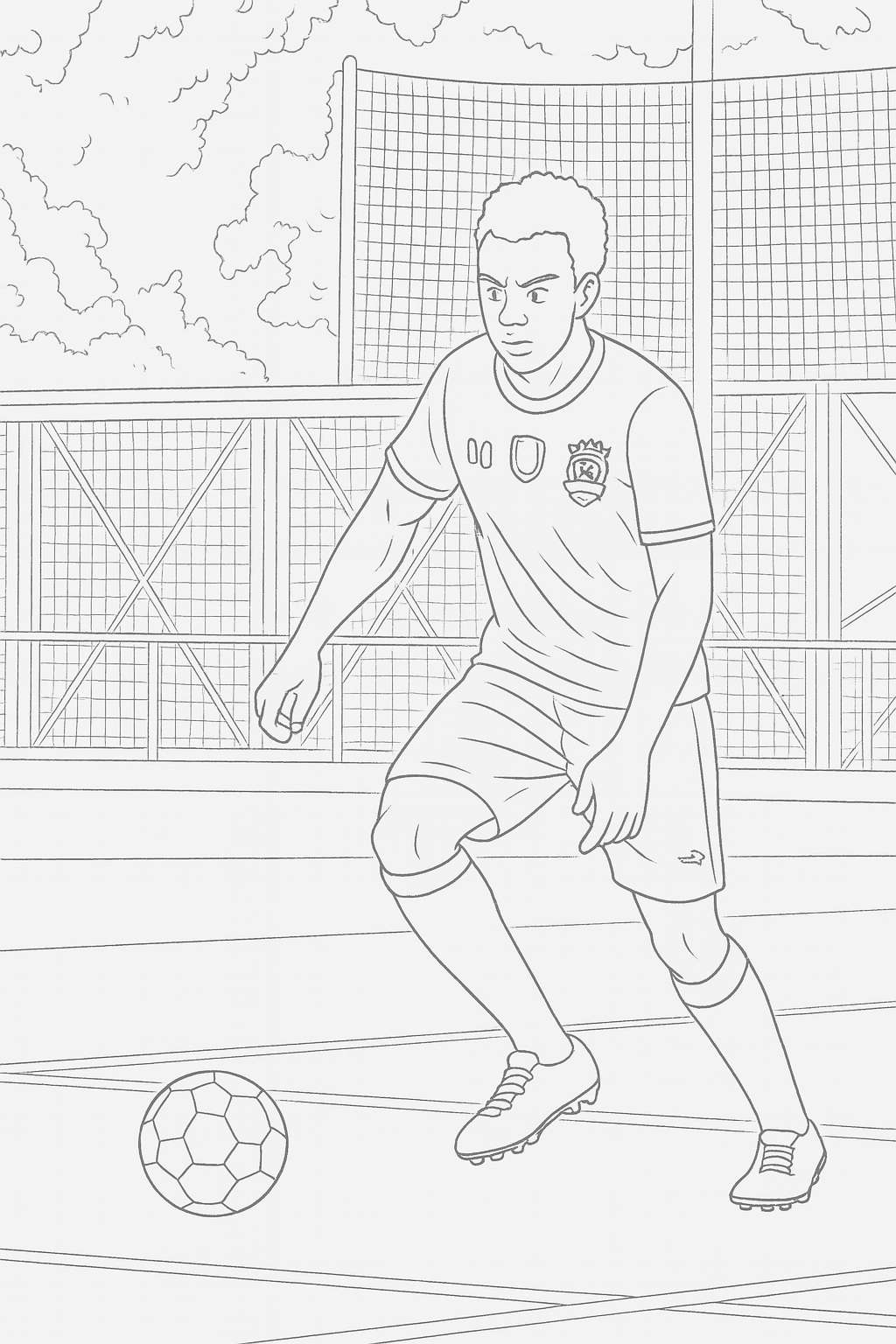 Futbol Coloring